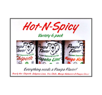 Thumbnail for Pawpa Flavor LLC Seasonings and Rubs Pawpa Flavor Hot-N-Spicy 6 Pack