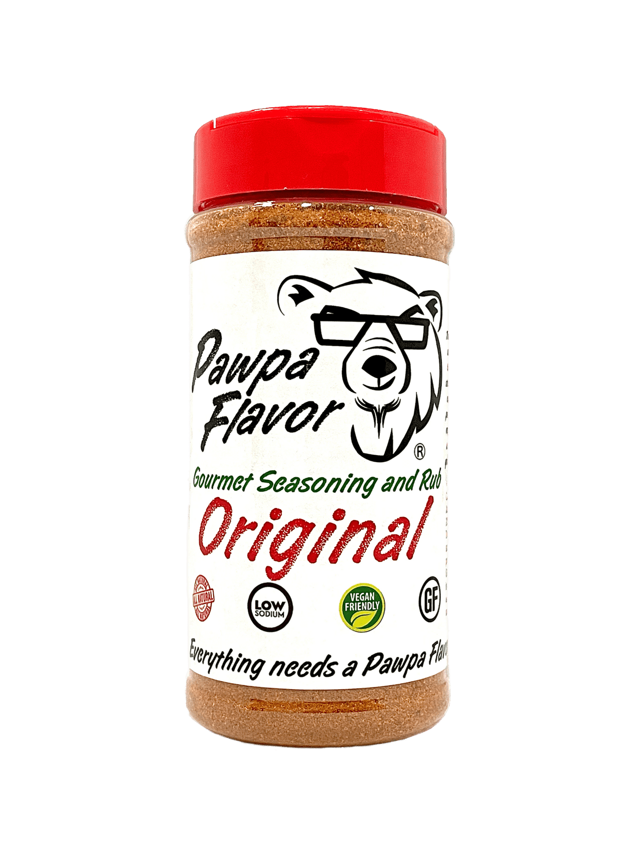 Pawpa Flavor Seasonings and Rubs Large 10oz Original
