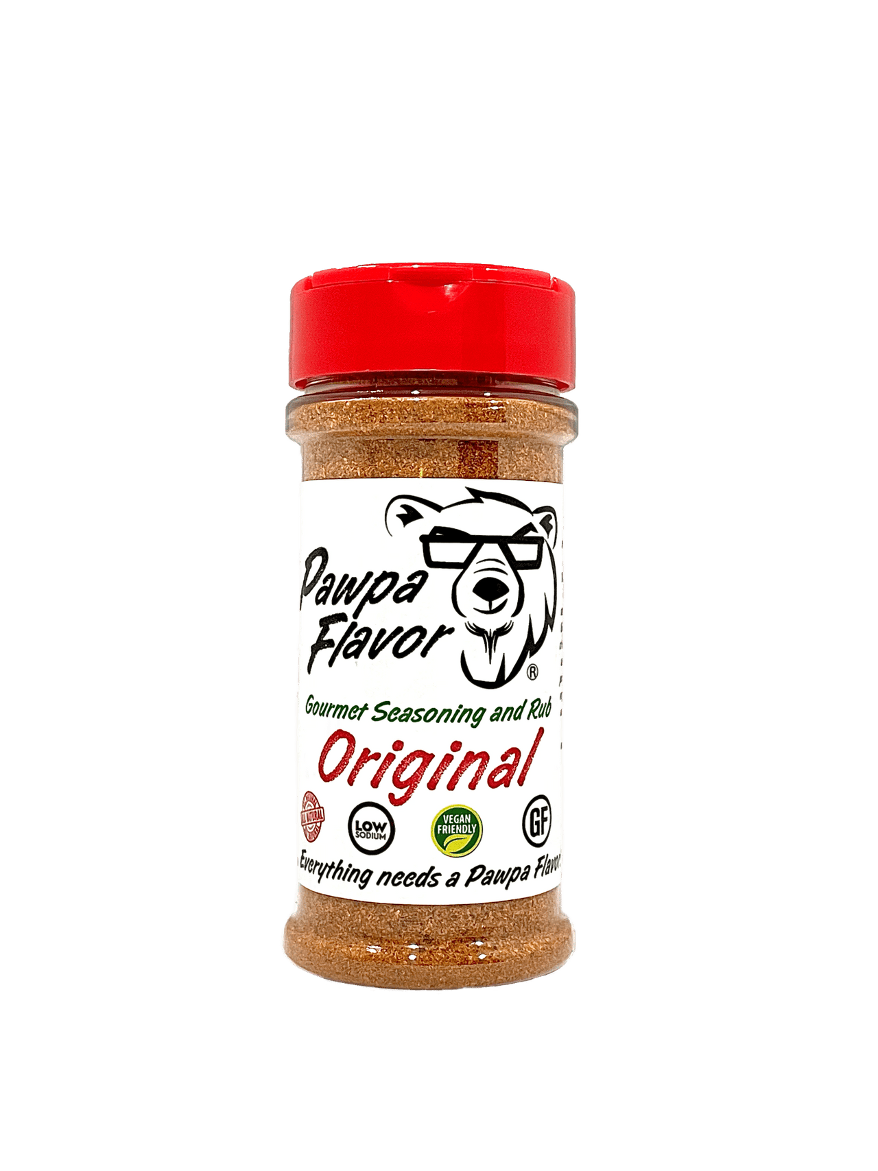 Pawpa Flavor Seasonings and Rubs Medium 5.25oz Original