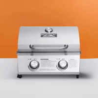 Thumbnail for 13742 | Stainless Tabletop Propane Gas Grill