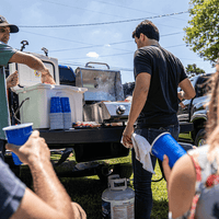 Thumbnail for 13742 | Stainless Tabletop Propane Gas Grill