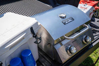 Thumbnail for 13742 | Stainless Tabletop Propane Gas Grill