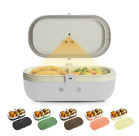 Thumbnail for Self-Heating Lunch Box With USB-C Cord and UV LIGHT SANITIZER