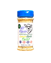 Thumbnail for Shaker of Pawpa Flavor All Flavor Lemon Garlic Twist seasoning on a white background. No salt or sugar added.