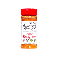 Thumbnail for Bottle of Pawpa Flavor Bearly Hot seasoning in signature packaging, a mild heat and bold spice blend with balanced heat.