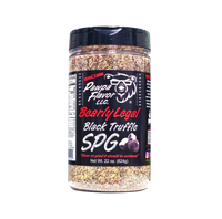 Thumbnail for Bottle of Pawpa Flavor Black Truffle SPG seasoning and rub in signature packaging in extra large bottle, a premium blend of salt, pepper, garlic, and black truffle.