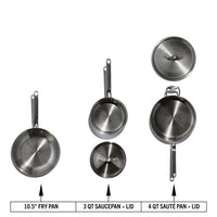 Thumbnail for Eater x Heritage Steel 5 Piece Essentials Set