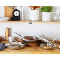 Thumbnail for Titanium Series 5 Piece Fry Pan Set