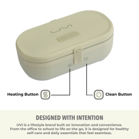 Thumbnail for Self-Heating Lunch Box With USB-C Cord and UV LIGHT SANITIZER