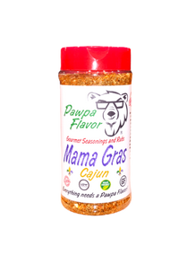 Thumbnail for Jar of Pawpa Flavor Mama Gras Cajun seasoning on a white background
