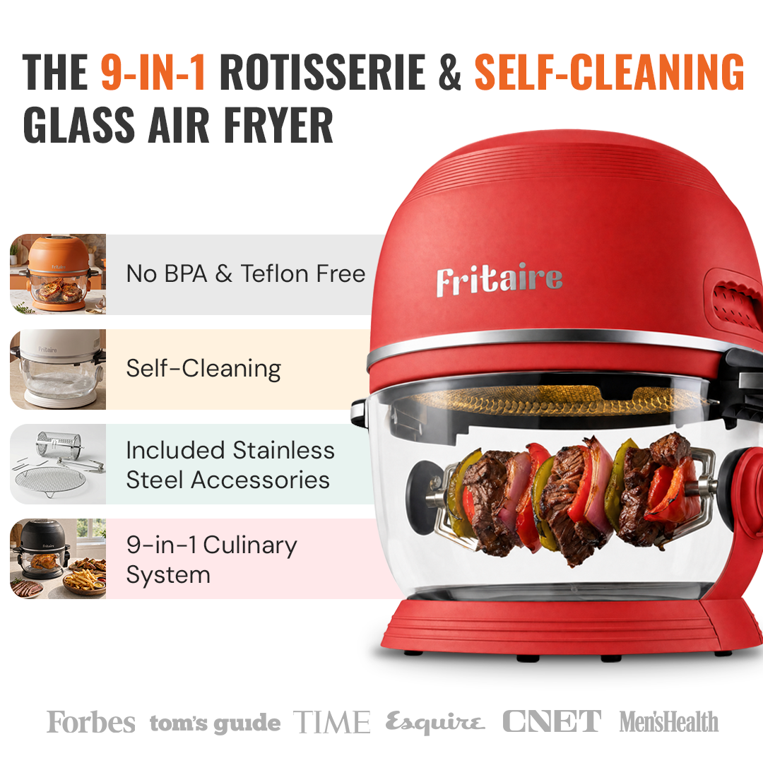 Classic Self-Cleaning Air Fryer™ & Non-Toxic Air Fryer™ - Mauve Rose
