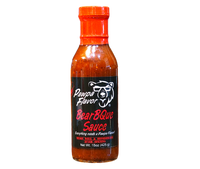 Thumbnail for Bottle of Pawpa Flavor BearBQue Sauce with red cap on a white background