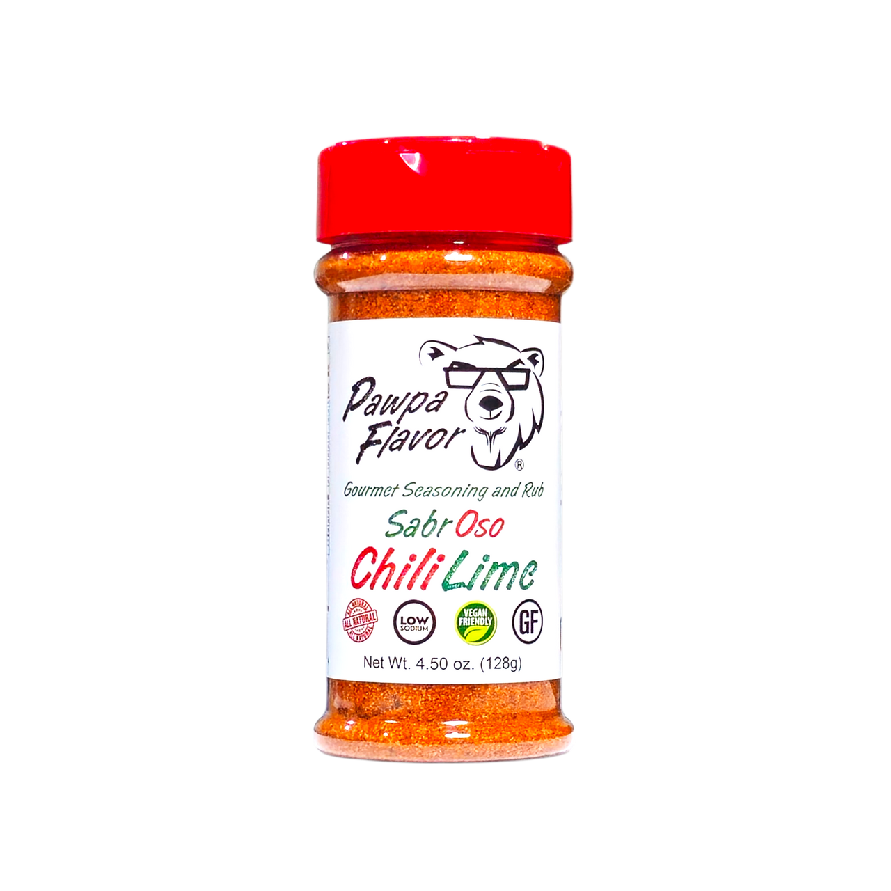 Pawpa Flavor Sabroso Chili Lime seasoning in signature packaging, a zesty blend of chili peppers and bright citrus lime.