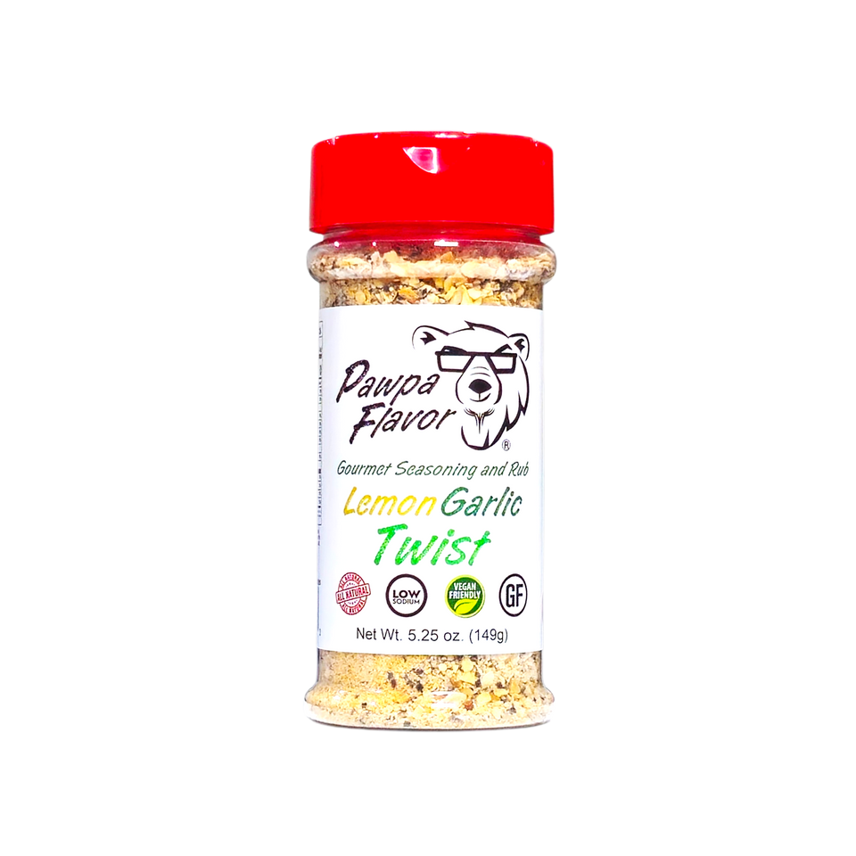 Lemon Lime Garlic Seasoning Rub Cooking Grilling Smoking BBQ