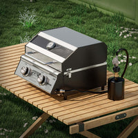 Thumbnail for G22 | Stainless Tabletop Propane Gas Grill