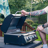 Thumbnail for G22 | Stainless Tabletop Propane Gas Grill