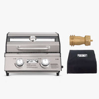 Thumbnail for G22 | Stainless Tabletop Propane Gas Grill