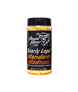 Pawpa Flavor LLC Seasonings and Rubs Bearly Legal Mandarin Madness - Limited Edition