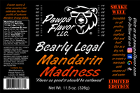 Thumbnail for Pawpa Flavor LLC Seasonings and Rubs Bearly Legal Mandarin Madness - Limited Edition