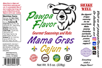 Thumbnail for Pawpa Flavor LLC Seasonings and Rubs Pawpa Flavor Mama Gras -(Limited Edition Mild Cajun)