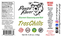 Thumbnail for Pawpa Flavor LLC Seasonings and Rubs Pawpa Flavor Tres Chilis