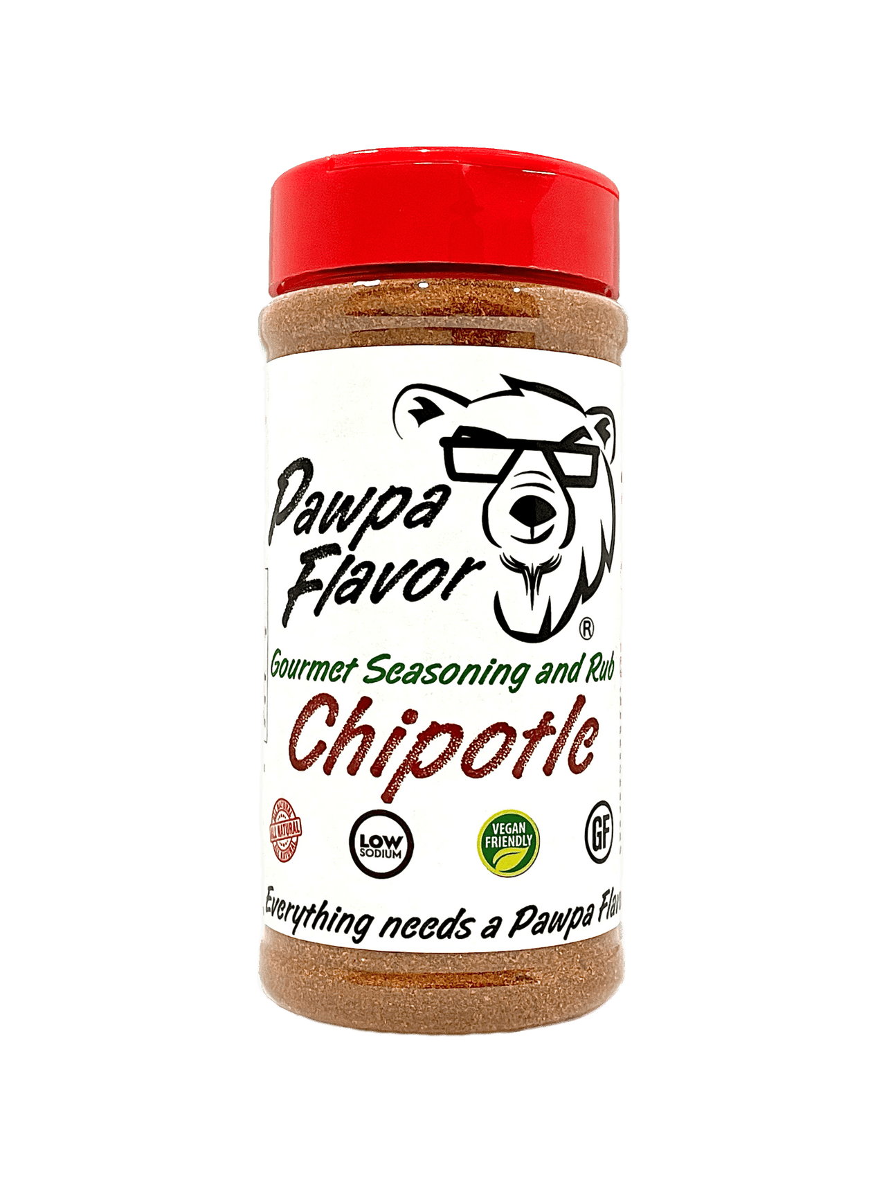 Pawpa Flavor Seasonings and Rubs Large 10oz Chipotle