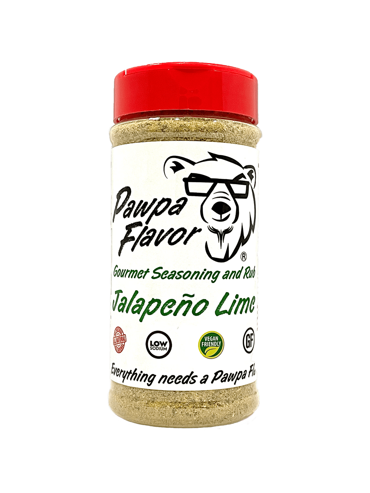Pawpa Flavor Seasonings and Rubs Large 10oz Jalapeno Lime