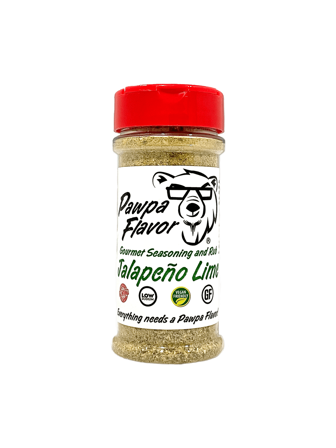 Pawpa Flavor Seasonings and Rubs Medium 5.25oz Jalapeno Lime