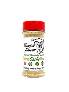 Pawpa Flavor Seasonings and Rubs Medium 5.25oz Lemon Garlic Twist