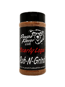 Pawpa Flavor Seasonings and Rubs Rub-N-Grind 10oz