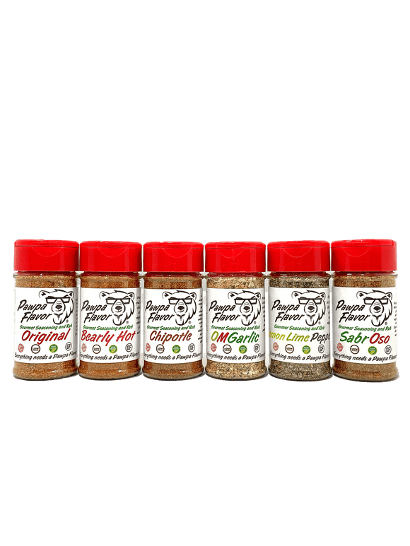 Pawpa Flavor Seasonings and Rubs Sample Pack